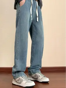 StyleCast Men Blue Relaxed Fit Mid-Rise Jeans