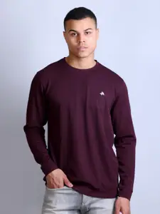 Parcel Yard Men Solid Cotton Sweatshirt