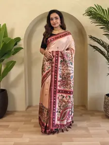 Anouk Women Kalamkari Printed Saree