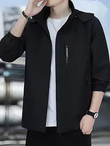 StyleCast x Revolte Men Hooded Tailored Jacket