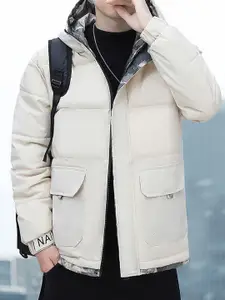 StyleCast x Revolte Men Open Front Hooded Jacket