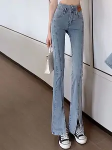 StyleCast Women Slim Fit High-Rise Cotton Jeans