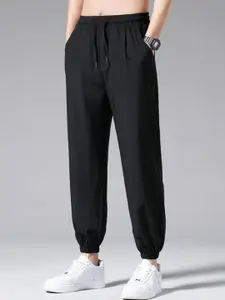 StyleCast Solid Mid-Rise Joggers