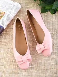 CORSICA Women Square Toe Casual Mojaris Flats