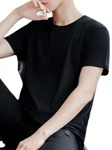 StyleCast Men Cotton Extended Sleeves Solid T-shirt