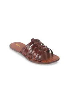 Mochi Leather Open Toe Sandals