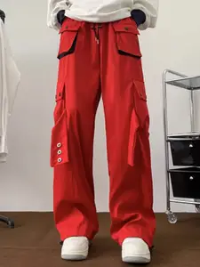 StyleCast x Revolte Men Loose Fit Easy Wash Pleated Cargos