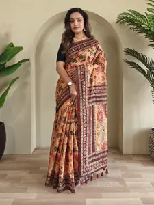 Anouk Kalamkari Printed Saree