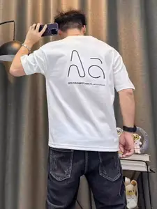 StyleCast Men Typography Printed Round Neck Cotton T-shirt