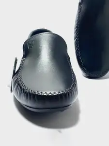 MICHEAL FERAAS Men Leather Driving Shoes