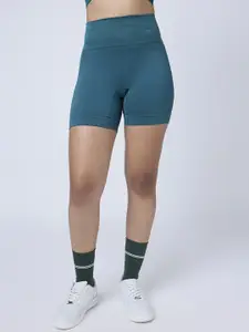 FEIER Women Skinny Fit High-Rise Sports Shorts