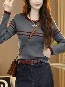 StyleCast x Revolte Women Striped Pullover