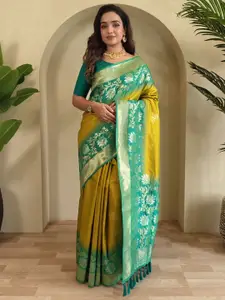 Anouk Woven Design Banarasi Saree