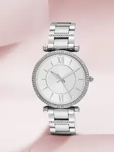 SZN Women Dial & Stainless Steel Straps Analogue Watch Glory SilverSZN