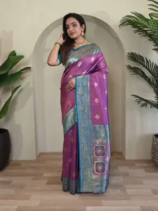 Anouk Woven Design Zari Banarasi Saree