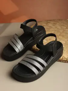 The Roadster Lifestyle Co Women Open Toe Back Strap Comfort Heels