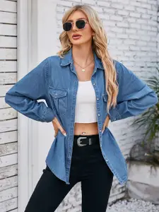 StyleCast Women Opaque Casual Shirt