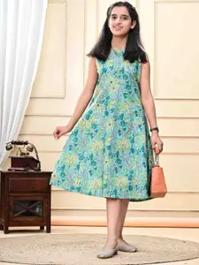 DMP FASHION Floral Print Cotton Top