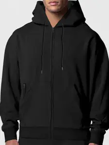 StyleCast x Revolte Men Hooded Front-Open Sweatshirt