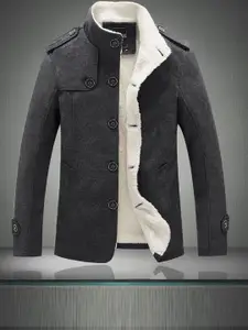 StyleCast x Revolte Men Stand Collar Cotton Insulator Outdoor Tailored Jacket