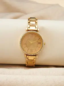 SZN Women Dial & Stainless Steel Straps Analogue Watch GLory GoldSZN