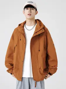 StyleCast x Revolte Men Open Front Hooded Jacket