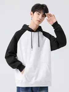 StyleCast x Revolte Men Solid Hooded Sweatshirt