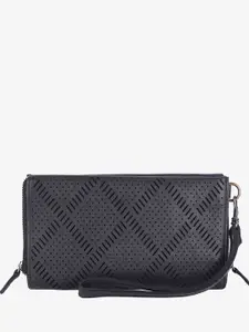 KOMPANERO Women Leather Zip Around Wallet