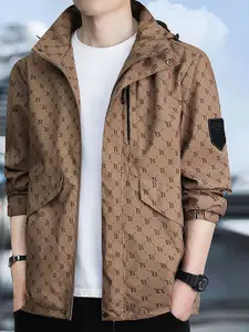 StyleCast x Revolte Printed Open Front Hooded Jacket