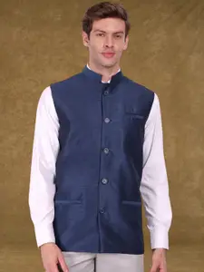 Moda Rapido Mandarin Collar Nehru Jacket