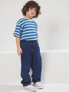 Trendyol Boys Regular Fit Mid-Rise Cotton Jeans