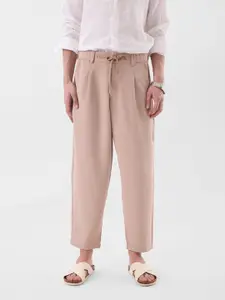 Snitch Men Relaxed Pleated Trousers