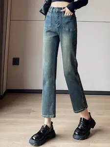 StyleCast Women Slim Fit High-Rise Light Fade Stretchable Jeans