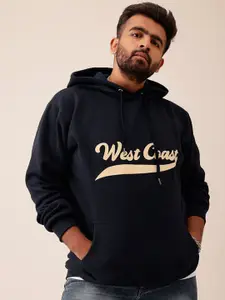 UNSTD Men Plus Size Printed Hoodie Sweatshirt