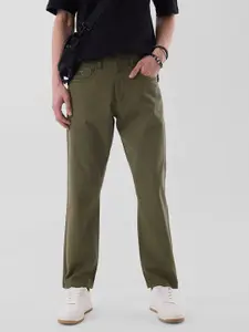 Snitch Men Slim Fit Trousers