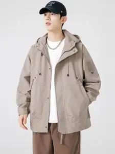 StyleCast x Revolte Men Open Front Hooded Jacket