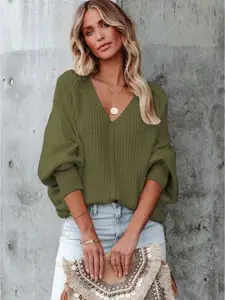 StyleCast Women V-Neck Pullover