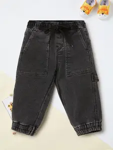 max Boys Regular Fit  Joggers Trousers