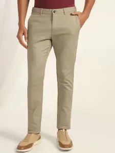 Blackberrys Men Slim Fit  Zip Trousers