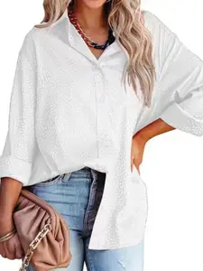 StyleCast Women Opaque Printed Casual Shirt