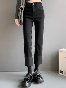 StyleCast Women Slim Fit High-Rise Cotton Jeans