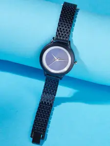 SZN Women Dial & Stainless Steel Straps Analogue Watch Laxi blueSZN