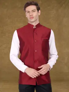 Moda Rapido Mandarin Collar Nehru Jacket