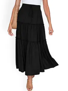 StyleCast Tiered Maxi Skirt