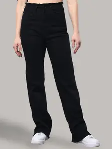 Aadvi Fashion Women Smart High-Rise Slim Fit Stretchable Bootcut Jeans