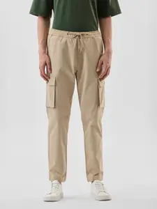 Snitch Men Loose Fit Cargos Trousers