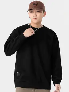 StyleCast x Revolte Men Cotton Solid Sweatshirt