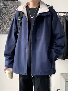 StyleCast x Revolte Men Open Front Hooded Jacket