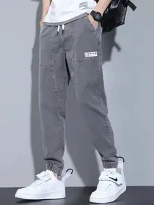 StyleCast Men Jogger Low Distress Stretchable Jeans