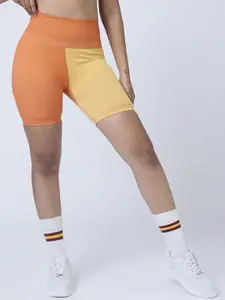 FEIER Women Skinny Fit High-Rise Sports Shorts